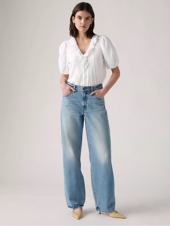 Levi's Denim - Levi’s Baggy Dad Jeans Size 30 X 32 Easy Days Light Wash